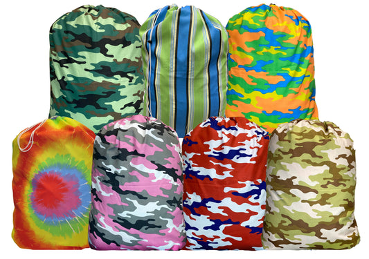Novelty Print Laundry Bags